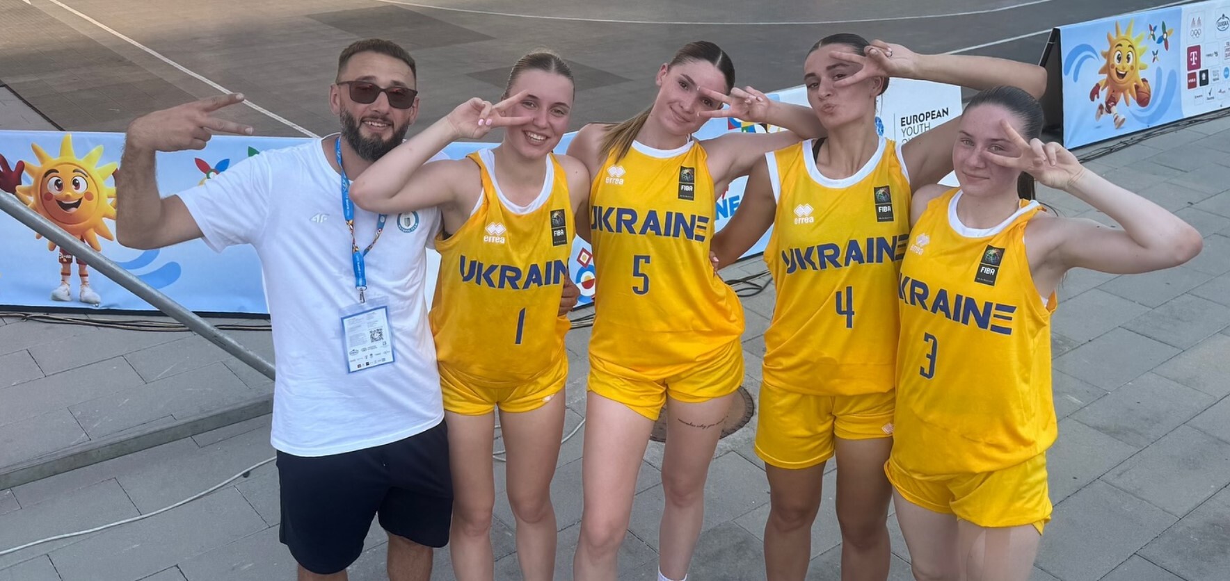 Жіноча збірна України 3х3 завершила боротьбу на ЄЮОФ-2025